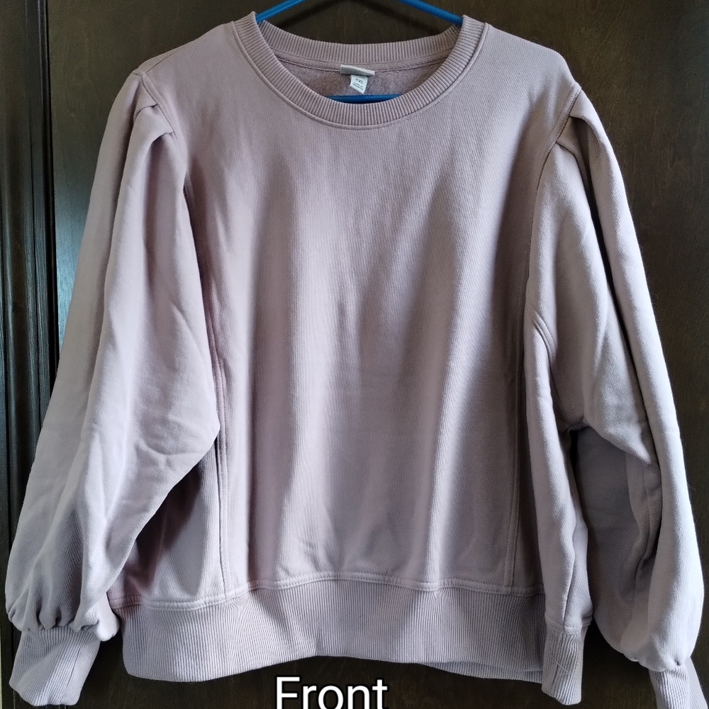 NWOT - A New Day Women's XXL Sweatshirt Mauve Pink